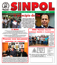 Capa Jornal Sinpol Janeiro/Fevereiro 2020