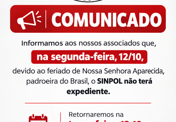 COUNICADO FERIADO 121026