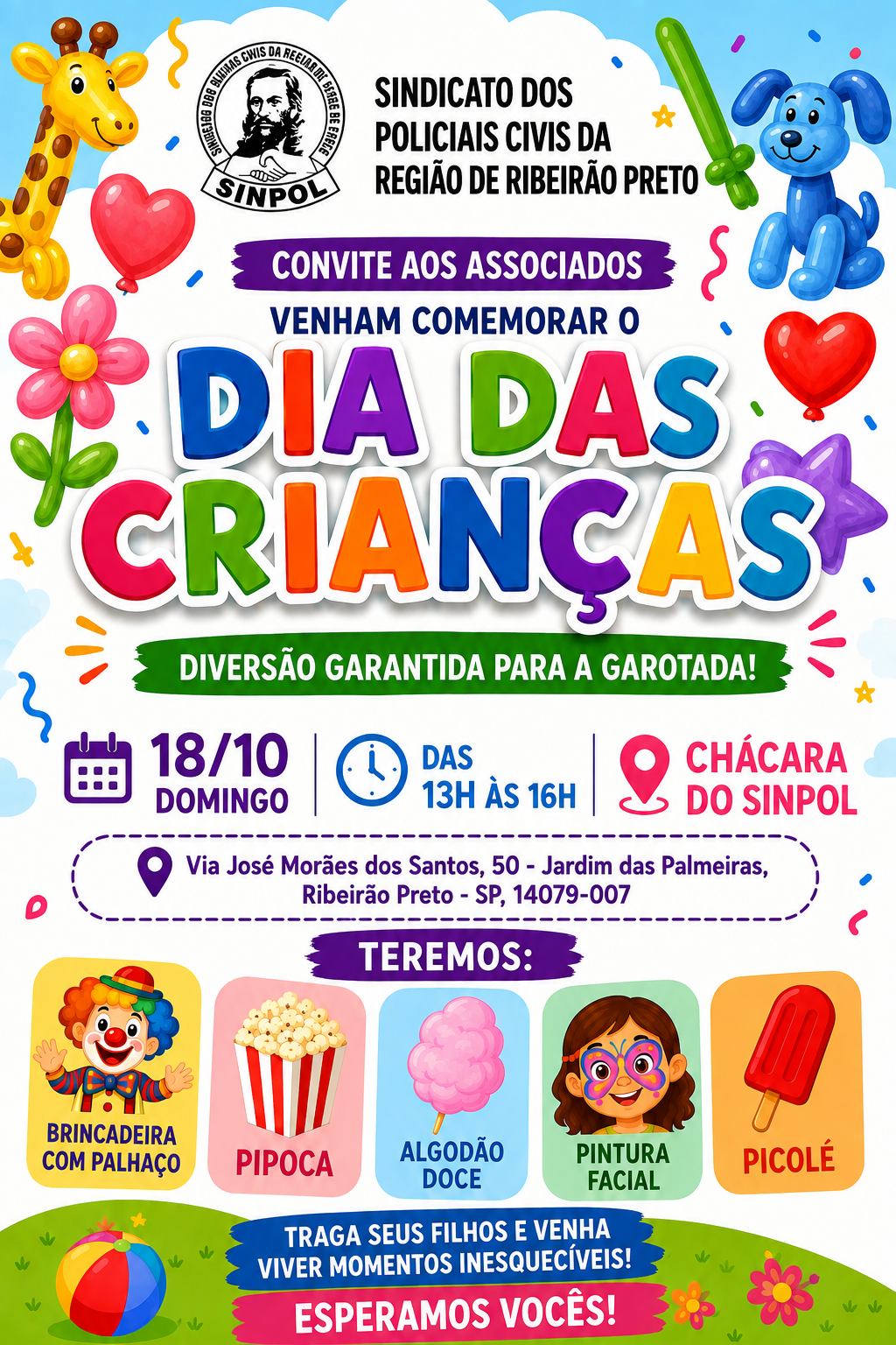 DIA DAS CRIANÇAS 2026